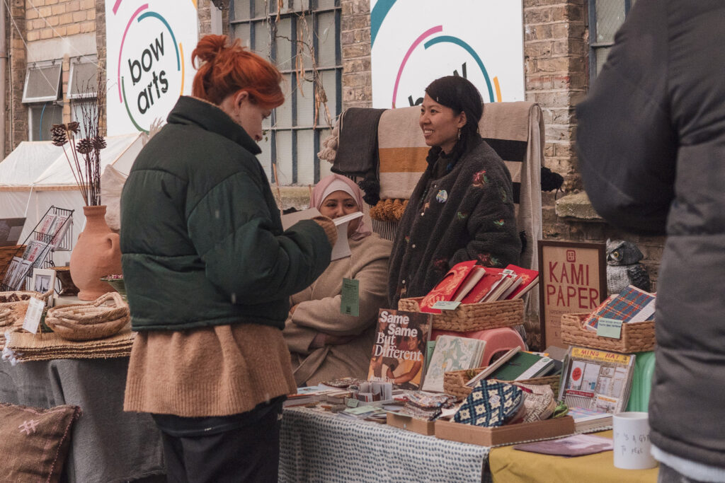 Local Art and Local Community at the Bow Road Winter Market